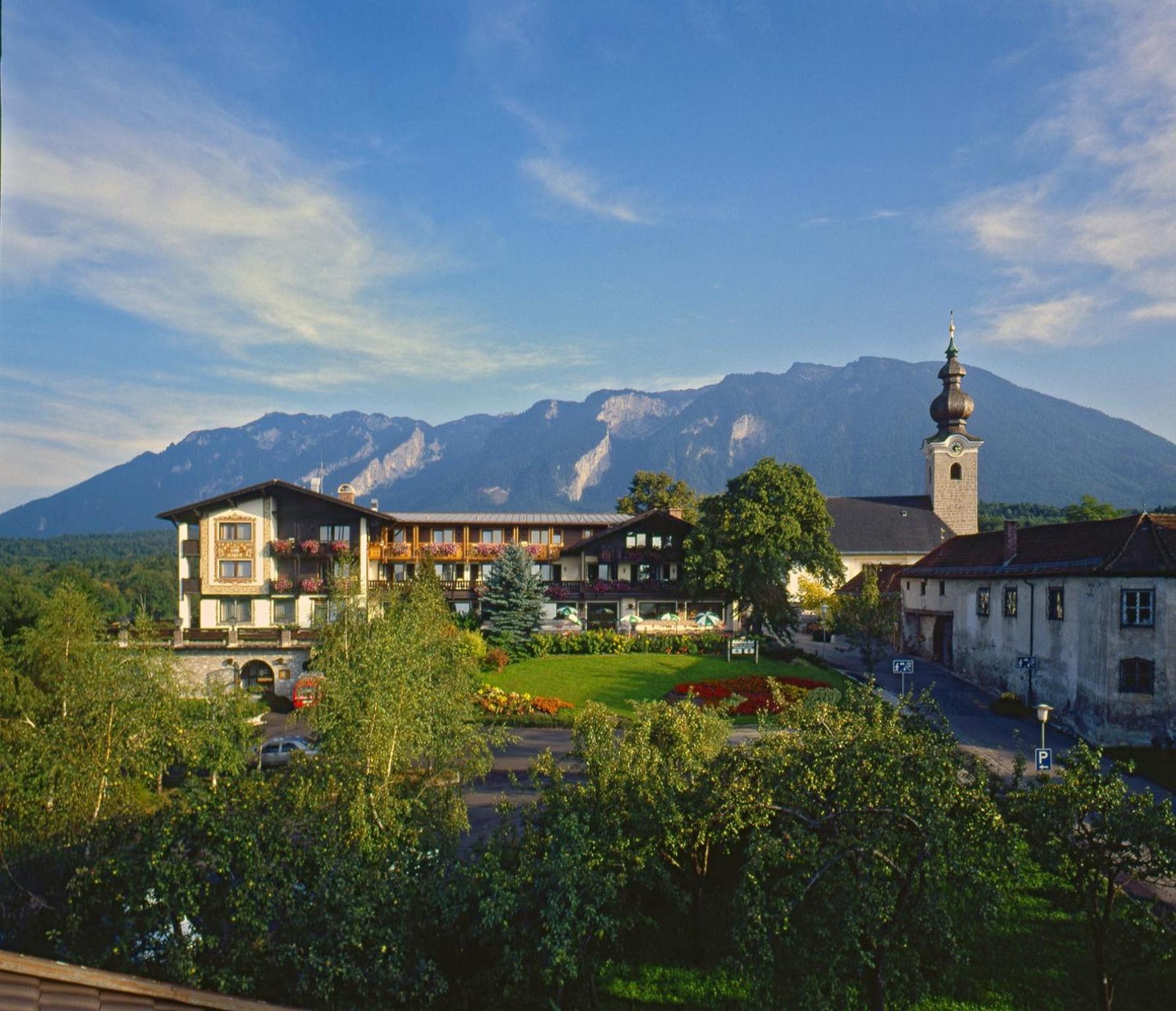 Kurhotel Schlossberghof Marzoll 바트라이셴할 외부 사진